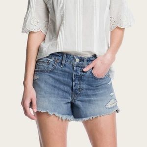 NWT FRYE Denim Shorts 28